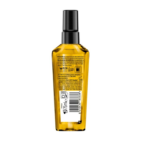 Oil Nutritive Oil Elixir Gliss Schwarzkopf 75m - Image 2