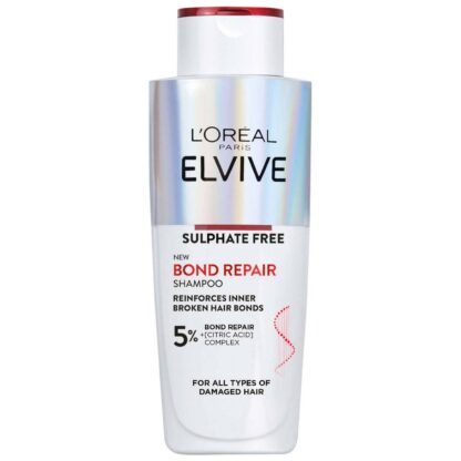 L'Oréal Paris Elvive Bond Repair Shampoo + Condicionador para cabelos danificados - Image 3