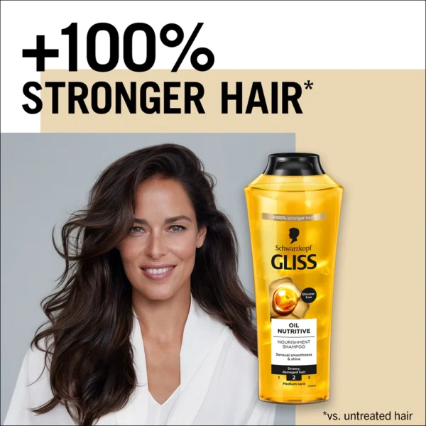 Shampoo Schwarzkopf GLISS Oil Nutritive - Image 3