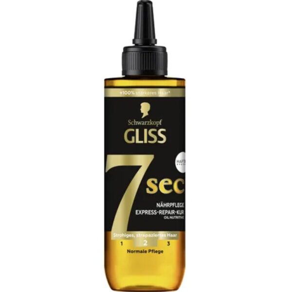 “Schwarzkopf GLISS KUR Oil Nutritive 7 Sec Express Repair Treatment 200 ml