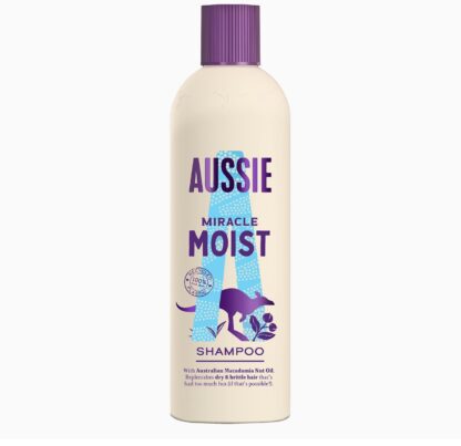 Shampoo Aussie  Miracle Moist Para Cabelos Secos 300 ml