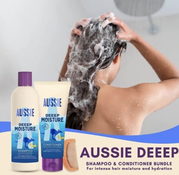 Shampoo Aussie Deep Hidratação 300 ml - Image 4