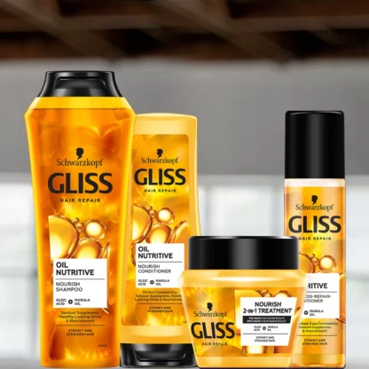 Schwarzkopf Gliss Hair Repair Oil Nutritive Condicionador spray para cabelos secos e danificados 200ml - Image 2