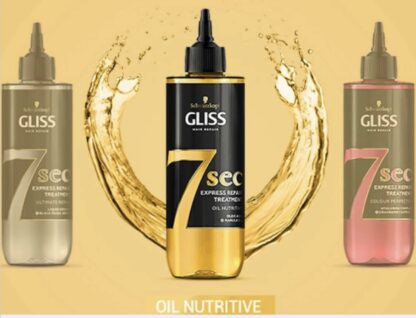 Schwarzkopf Gliss Oil Nutritive 7 Sec Express - Image 3