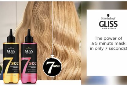 Schwarzkopf Gliss Oil Nutritive 7 Sec Express - Image 5