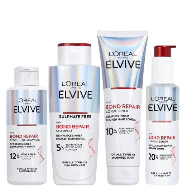 L'Oréal Paris Elvive Bond Repair kit completo para cabelos danificados - Imagem 2