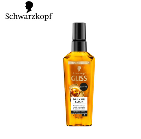 Oil Nutritive Oil Elixir Gliss Schwarzkopf 75m