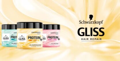 Schwarzkopf Máscara Gliss Protein+ com Manteiga de Karité 400 ml - Image 3