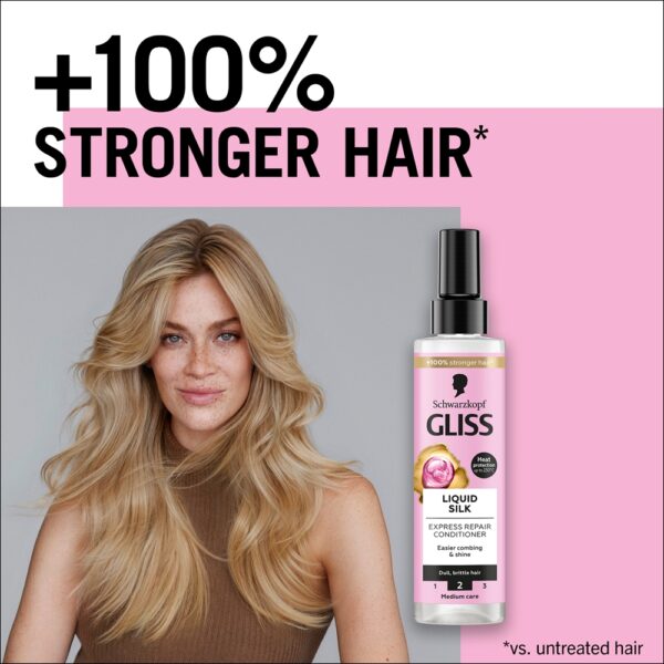 Schwarzkopf GLISS KUR Liquid Silk Express Repair Conditioner - Image 2