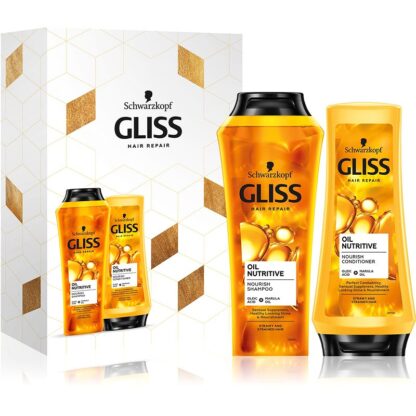 Kit Schwarzkopf Gliss Oil Nutritive Shampoo + Condicionador