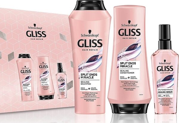 Kit Shampoo Gliss Schwarzkopf Split Hair Miracle + 2 produtos