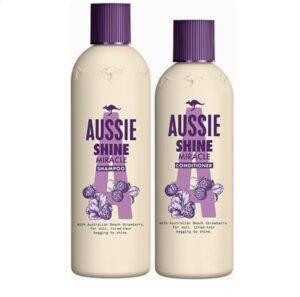 Kit Aussie SHINE 300ml Shampoo + Conditioner -