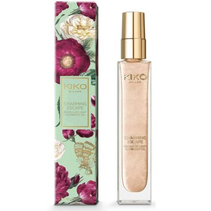 Óleo Iluminador Corporal Kiko Milano Charming Escape Pearls Of Light Hair & Body Oil