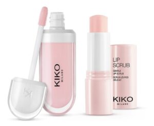 Kit Kiko Milano - Cuidado para os lábios lip tutu rose + Exfoliate