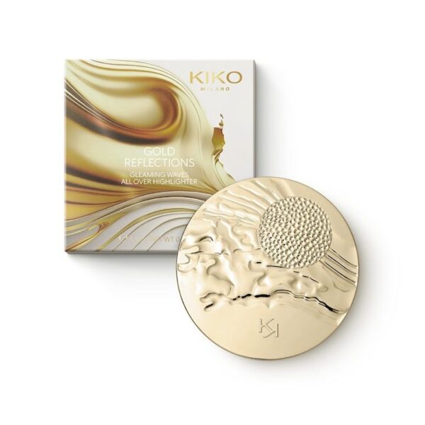 Iluminador Gleaming Waves  Kiko Milano Gold Reflections 6,5g - Image 2