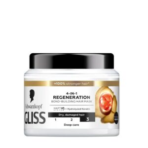 Schwarzkopf Gliss 4-In-1 Regeneration Bond-Building Hair Mask 400ml