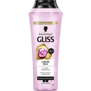 Schwarzkopf GLISS KUR Liquid Silk Shampoo, 250 ml Para cabelos macios e sedosos