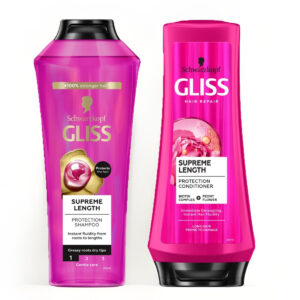SCHWARZKOPF  Gliss Kur SUPREME LENGTH kit  Shampoo + Condicionador