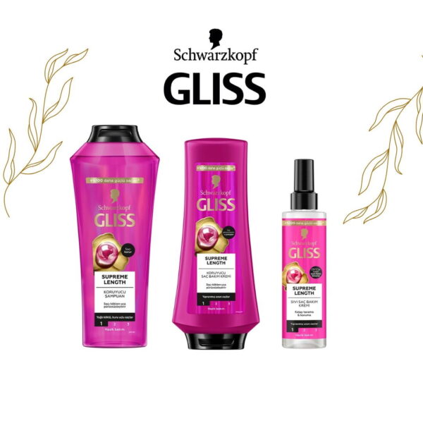 Schwarzkopf Gliss Long & Sublime Express Spray Conditioner 200ml - Image 4