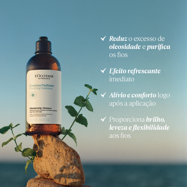 L'Occitane En Provence Shampoo Purificante Aromacologia 300ml - Image 3
