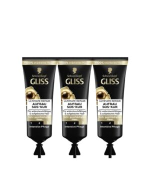Kit Ampolas 3 Ampolas Schwarzkopf Gliss Hair Repair Restauração