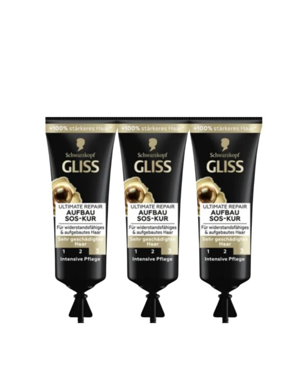 Kit Ampolas 3 Ampolas Schwarzkopf Gliss Hair Repair Restauração