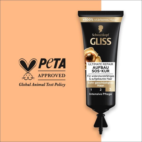 Kit Ampolas 3 Ampolas Schwarzkopf Gliss Hair Repair Restauração - Image 2