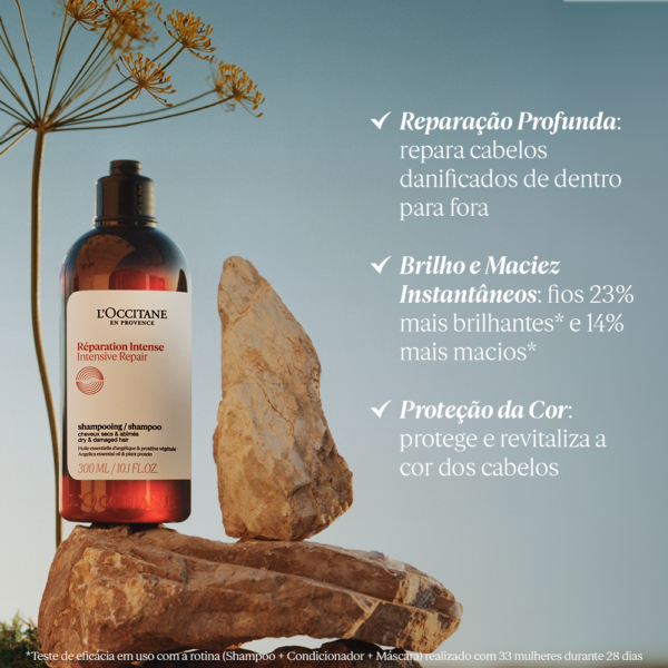 Shampoo Reparação Intensiva Aromacologia 300ml - Image 2