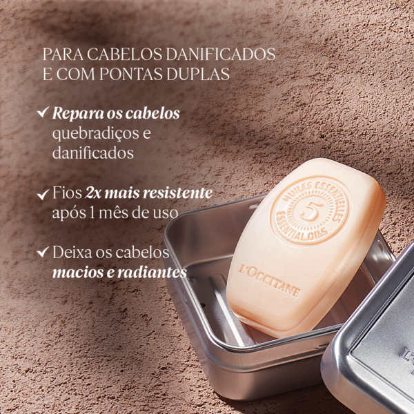 Shampoo Sólido Reparação Intensiva Aromacologia L'occitane - Image 3
