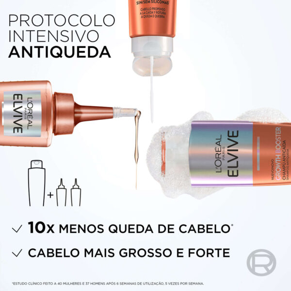 SHAMPOO ANTI-QUEDA DE CABELO ELVIVE GROWTH BOOSTER GROWTH BOOSTER - Image 4