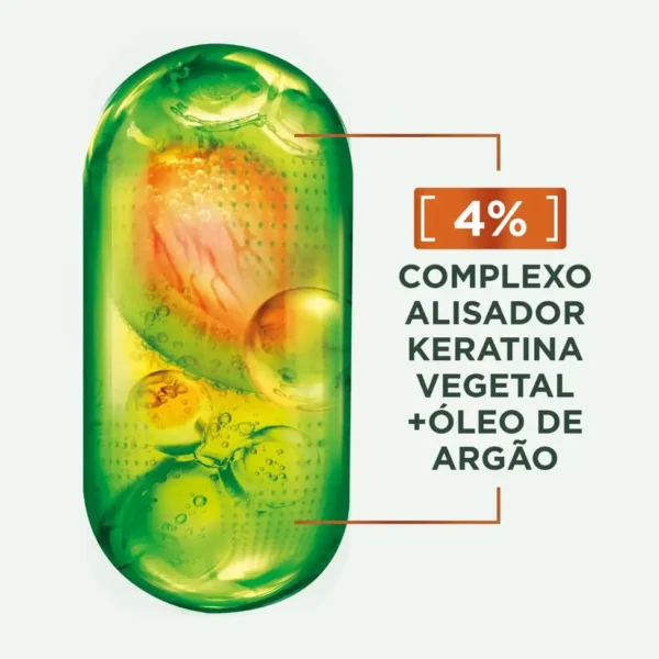 Shampoo garnier  Fructis Liso Keratina 200 ml - Imagem 5
