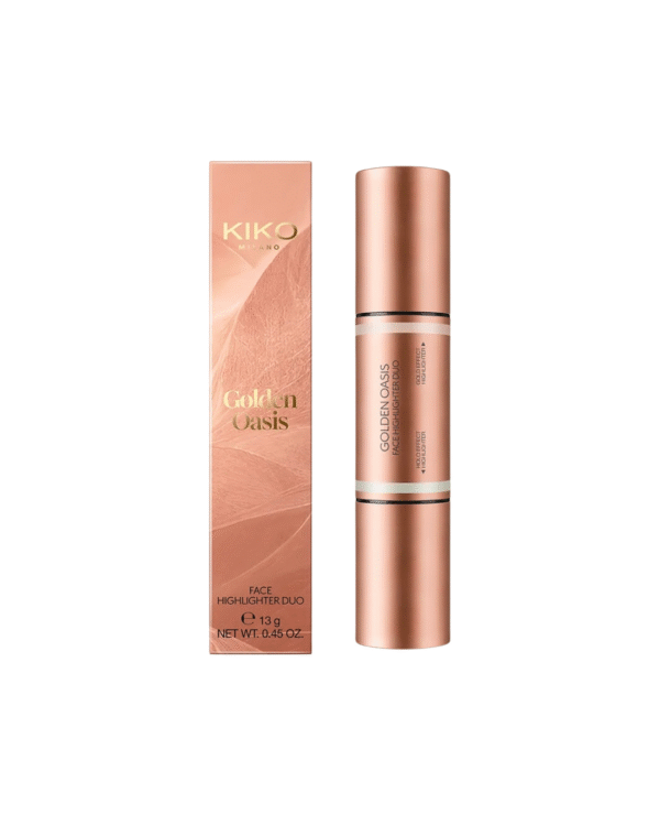 Duo Iluminador Facial Golden Oasis Kiko Milano - Imagem 4