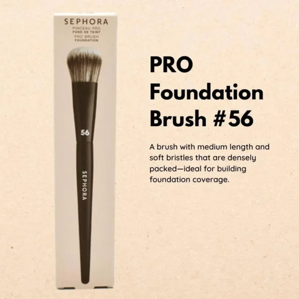 Pincel de Base Sephora Collection Pro Brush 2.0 Foundation 56 - Imagem 5