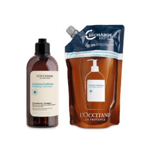 L'occitane®️ Duo Shampoo  Pura Frescura 300ml e Recarga 500ml