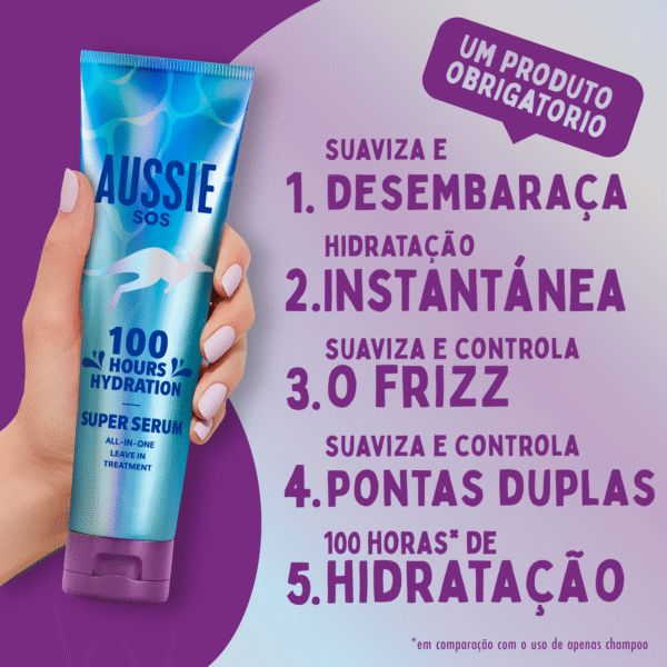 Tratamento  Leave-In Super Serum Aussie - Imagem 4