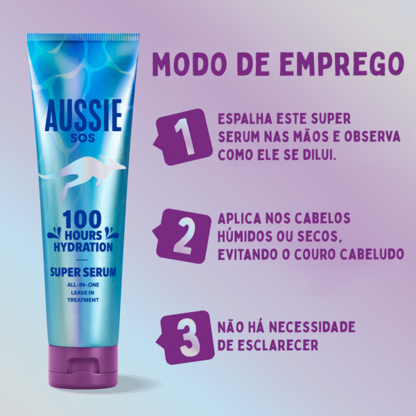 Tratamento  Leave-In Super Serum Aussie - Imagem 2