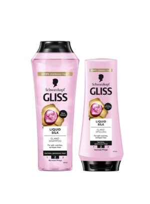 Shampoo e condicionador Schwarzkopf Gliss Liquid Silk